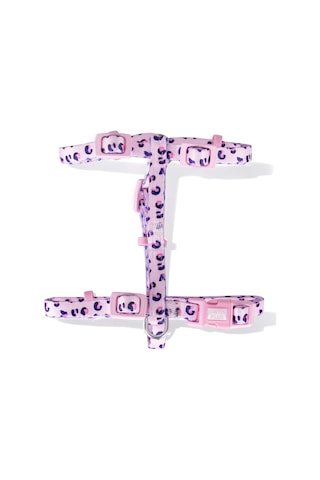 Swissplus Urban Paws Pink Leo Geri Dönüştürülmüş H-tipi Köpek Göğüs Tasması-xs Pembe - Pudra