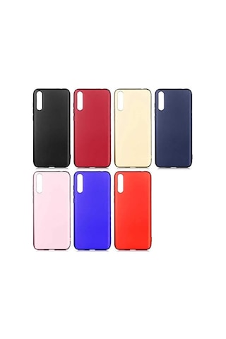 Huawei Nova 5t İle Uyumlu Kılıf Kırmızı Premier Silikon Esnek İnce Geliştirilmiş Dayanıklı Darbe Kar Arka Kapak