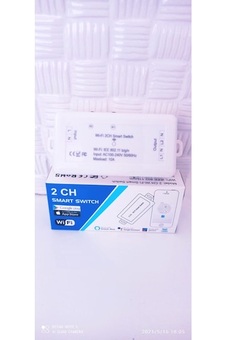 Tuya Wifi Destekli 2 Kanal Çıkışlı Akıllı Uzaktan Kontrol