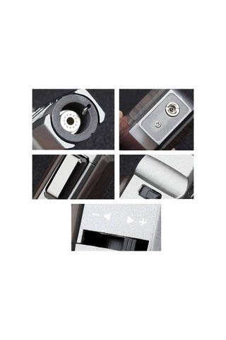 Pazly Altın Folulus Mutfak Ev Barbekü Pişirme Ateşleme Püskürtme Kaynak Çakmak Türbin Meşalesi - Güvenli Ve Kolay Kullanım Altın