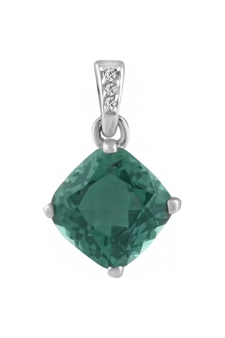 Lair Prasiolit Taşlı Gümüş Kolye Ucu 178782547