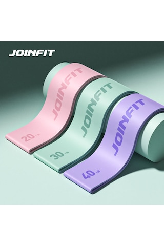 Joınfıt Hip Band Pilates & Aerobik Direnç Lastiği Seti 3 Adet