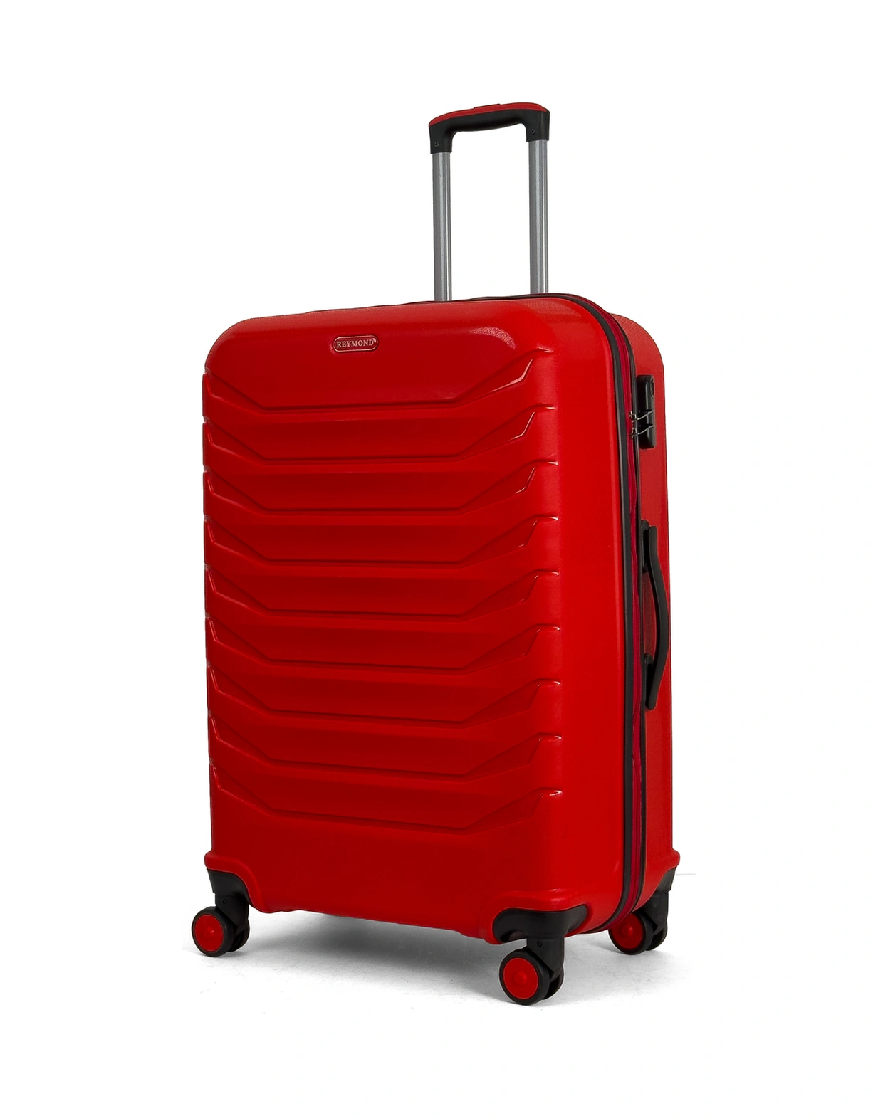 Reymond Luggage Lora Pp Polipropilen Kırılmaz Valiz, Büyük Boy Kırmızı