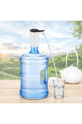 Hubrendy Sh Sunup Sn-22137 Şarj Edilebilir Otomatik Damacana Su Pompası Portatif Su Dispanseri
