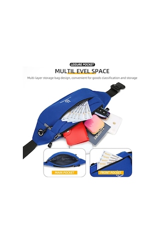 Flybuy Yürüyüşü Yeşil Ve Su Oxford Omuz Kumaş Kulaklık Koşu İle İçin Girişi Geçirmez Dağ Çapraz Çantası, Çantası Çantası Bel Bel Dx Yeşil