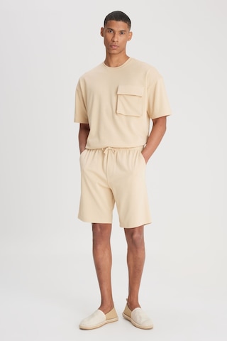 Regular Fit Normal Kesim Normal Bel Bej Sweat Şort L241671614 Bej