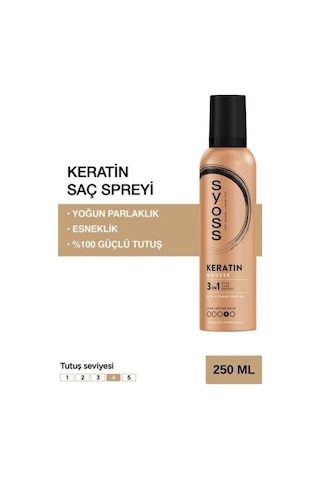 Syoss Keratin Köpük 2 x 250 ML