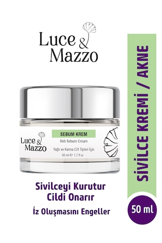 Luce & Mazzo Akne ve Sivilce Kremi 50 ML