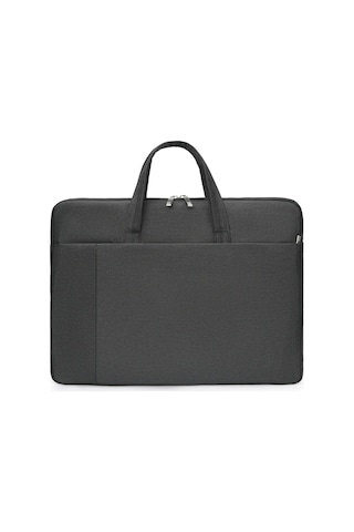 Naylon Dizüstü Bilgisayar Çantası, 15.6 İnç Kaliteli El Çantası, Ultra Hafif, Kolay Bakım, Klasik, Suya Dayanıklı Zenci, Diğer