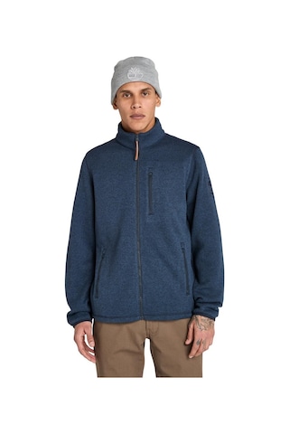 Timberland Melange Fleece Erkek Ceket-33867 Lacivert