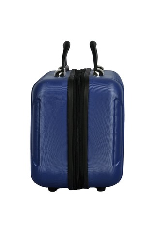 Polo&sky Class Model Lacivert Renk Abs Makyaj Çantası El Valizi