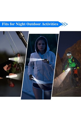 Led El Fenerli Eldiven, Erkekler, Babalar, Erkek Arkadaşlar İçin Harika Bir Hediye Kamp, Balıkçılık Ve Tamir İşleri İçin Eller Serbest Işıklı Kullanışlı Bir Alet. Babalar Günü, Noel Veya Doğum Günleri İçin İdeal.