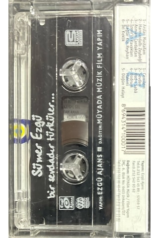 Plak Değildir Kaset Tir Kaset Sümer Ezgü Bir Sevdadır Türküler