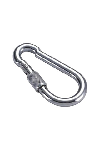 Periboia Karabina Kilitli Galvaniz Çelik 8x80 Mm 2 Adet Çok Renkli