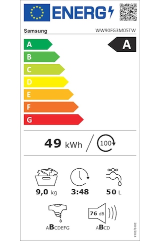 Samsung WW90FG3M05TWAH 1400 Devir 9 KG Çamaşır Makinesi