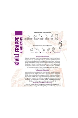 Oze Kivili Frappe Tozu 250 G