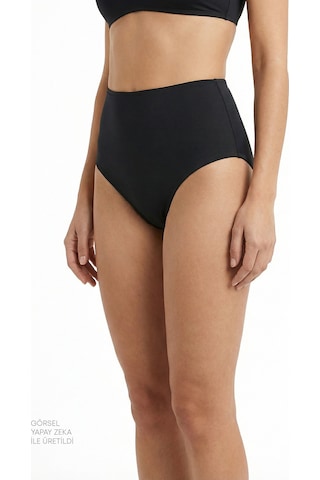 Penti Siyah High Bikini Altı