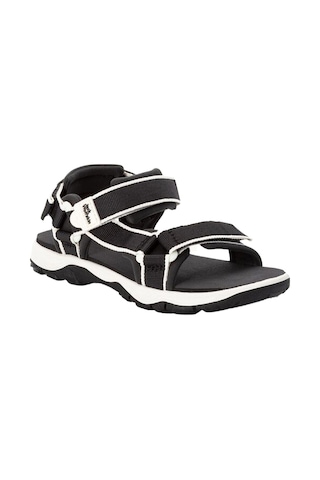Jack Wolfskın Jack Wolfskin Unisex Çocuk Sandalet Seven Seas 3 Siyah 6000 Siyah