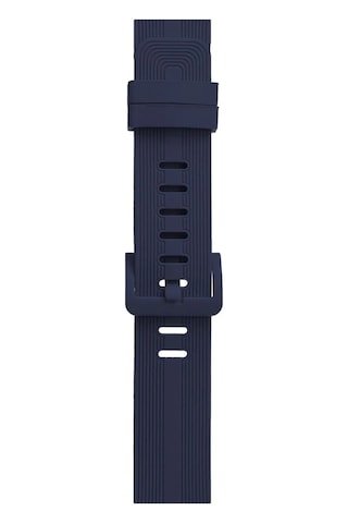 Newface - 684 - Apple Watch Uyumlu 38mm Kr408 Çizgili Silikon Kordon - Csmo-tex - - Lacivert
