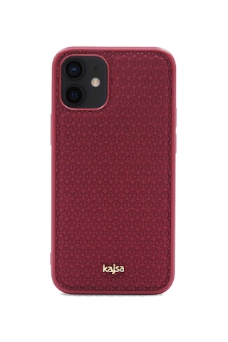 Kajsa Apple Uyumlu iPhone 12 Pro Kılıf Kajsa Splendid Serisi 3D Leaf Kapak ZORE-216754