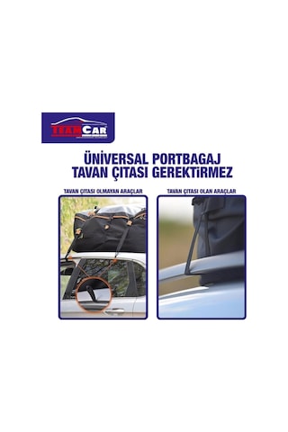 Portbagaj Tavan Çantası Yeni Nesil - Kolay Montaj - 500lt