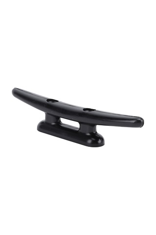 Lemestar Siyah Nilon Gemi Cleatı - Dayanıklı, Güvenli Bağlama, Kolay Kurulum - Deniz Ve Dekor Kullanıma Uygun 152mm