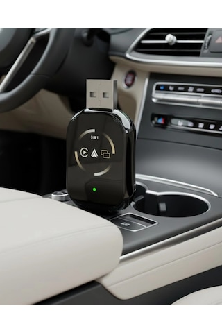 Mey Najmaddin Kablosuz Carplay Android Auto Dönüştürücü Kablo Derdi Olmadan Bağlantı Najmaddin