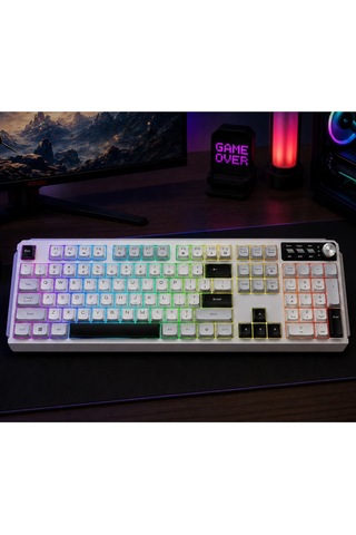 Jedel K511 Kablolu Gaming Oyuncu Klavyesi - 104 Tuş Rgb Gökkuşağı Aydınlatmalı