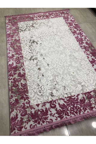 Merinos Halı 150X233 Ofelya Of005 Pembe Beyaz 4 M2 Halı !