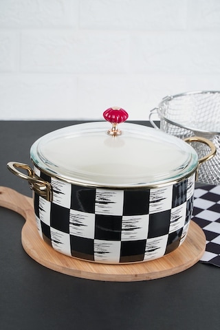 Kitchen Beyond Qualita King Emaye Fritöz Tencere 22 CM