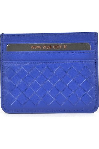 Ziya, Unisex Hakiki Deri Kartlık 1539852z06 Saks Mavi 1539852z06 651 Saks Mavi