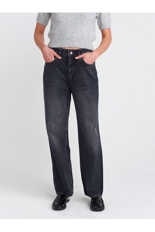 Dilvin 71773 Yeni Kesim Straight Pantolon Siyah