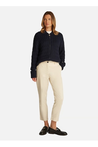Tommy Hilfiger Co Stretch Gmd Slım Chıno Kadın Sarı Pantolon - Ww0ww45920 Sarı