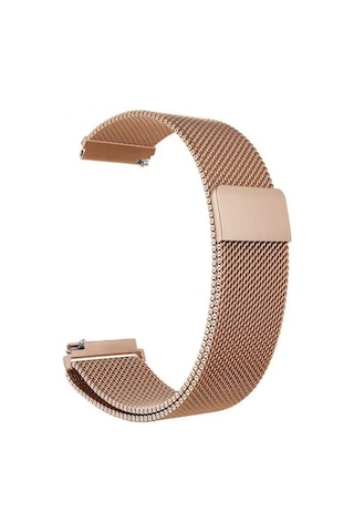 Honor Magic 2 42mm Metal Hasır Mıknatıslı 20mm Saat Kordonu