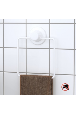 Teknotel Delme Vida Matkap Yok Vakumlu Kare Havluluk Beyaz Dm234 Beyaz