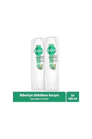 Elidor Biberiye Dökülme Karşıtı Saç Bakım Kremi 2 x 350 ML