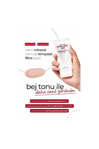 Lebelage Ton Eşitleyici Renkli Güneş Koruyucu Tone Up Sun SPF 50+ PA++++