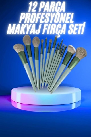 13 Parça Makyaj Fırça Seti Far Kontür Aydnlatıcı Fırçası İz Bırakmaz Hafif Ve Yumuşak - Lisinya 86707522