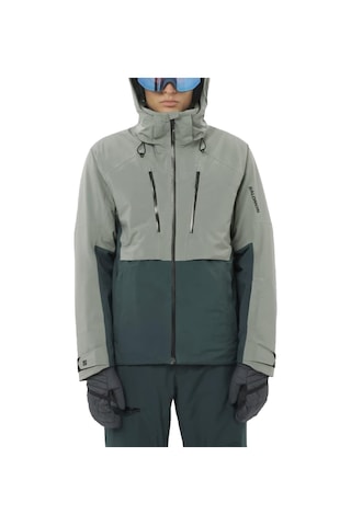 Salomon Salomon Brilliant Erkek Yeşil Kayak Ceketi 6223 Yeşil