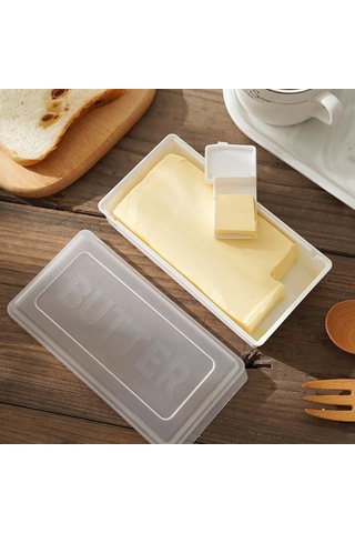 Kompakt Hava Geçirmez Tereyağı Kap - Mutfak Ve Restoran İçin Plastik Koruma Kutusu Çok Renkli