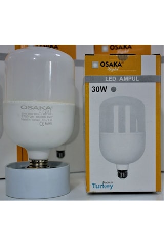 30 Watt Led Ampul Beyaz 6500 K E27