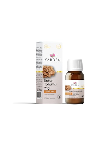 Karden Keten Tohumu Yağı 50 ML