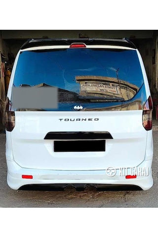 Kit Garaj Ford Tourneo Courier R32 Arka Ek Boyasız Plastik Mat Siyah
