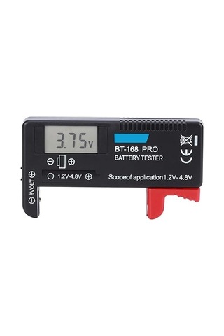 Sanec Bt-168 Ekranlı Pil Voltaj Kapasite Test Cihazı 1.2v-4.8v Ve 9v