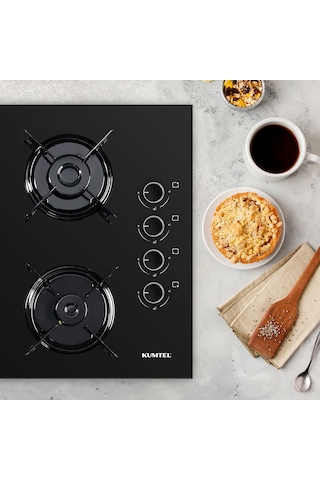 Kumtel Italian Design KO-40TAHDF Cam Ankastre Ocak