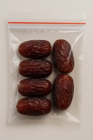 Kilitli Çıtçıtlı Hac Umre Hurma Paketleme Poşeti 11x14 Cm 100 Adet