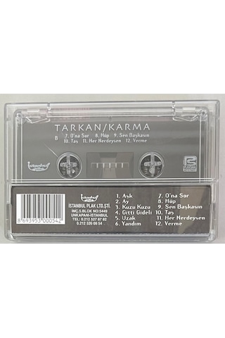 Tarkan Karma Kaset Orjnal Dönem Baskı Kaset