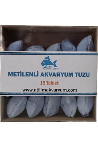 Metilenli Akvaryum Tuzu 15 Tablet