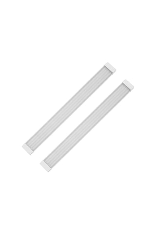Zmr 80w 120 Cm Kristal Beyaz Led Bant Armatür 6500k 2 Li Paket Belirtilmemis