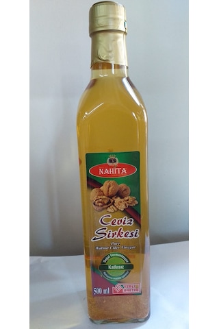 Nahita Katkısız Ceviz Sirkesi Cam 500 ML